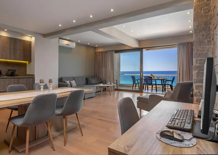 דירה Lihi's Sea View Premium In Rhodes